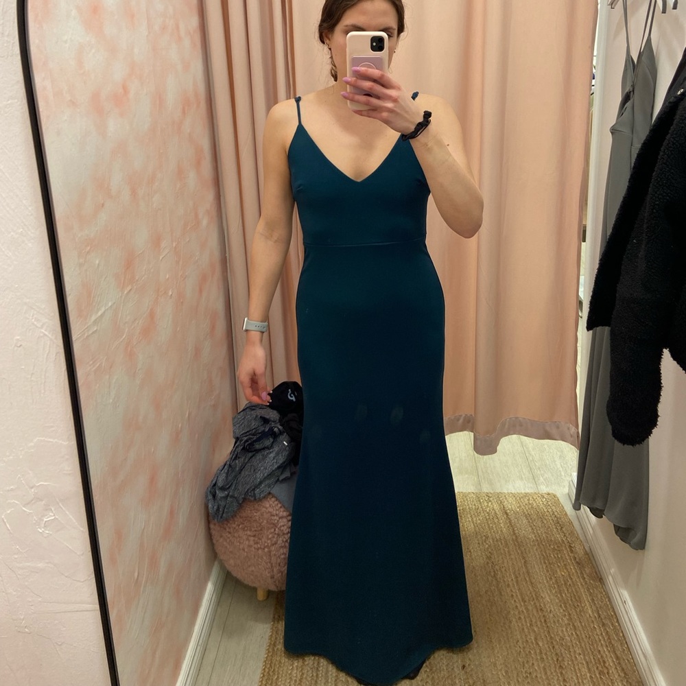 Lulus Jade floor length dress